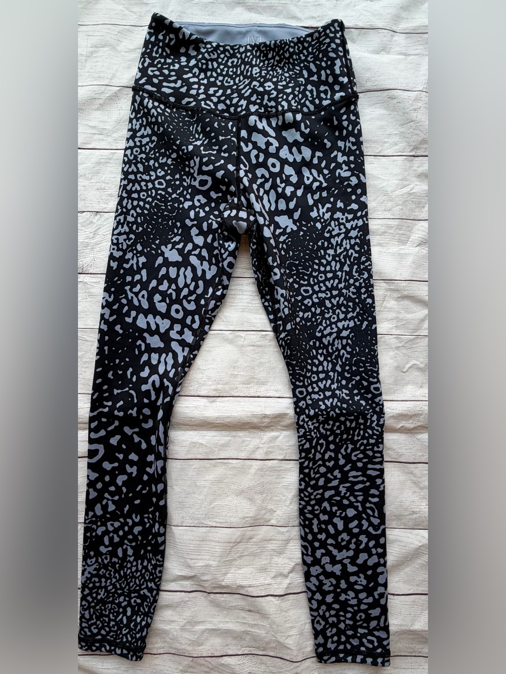 Women’s Dark & Light Blue Animal Print Leggings